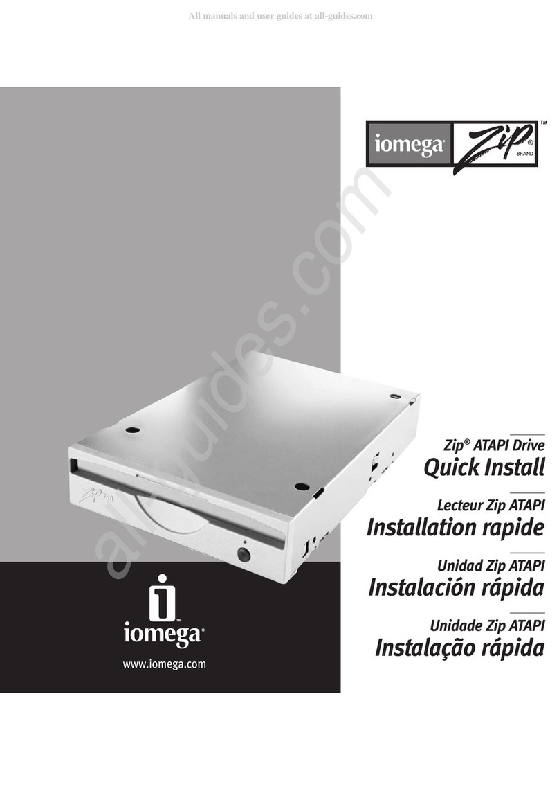 Iomega Zip ATAPI Quick install