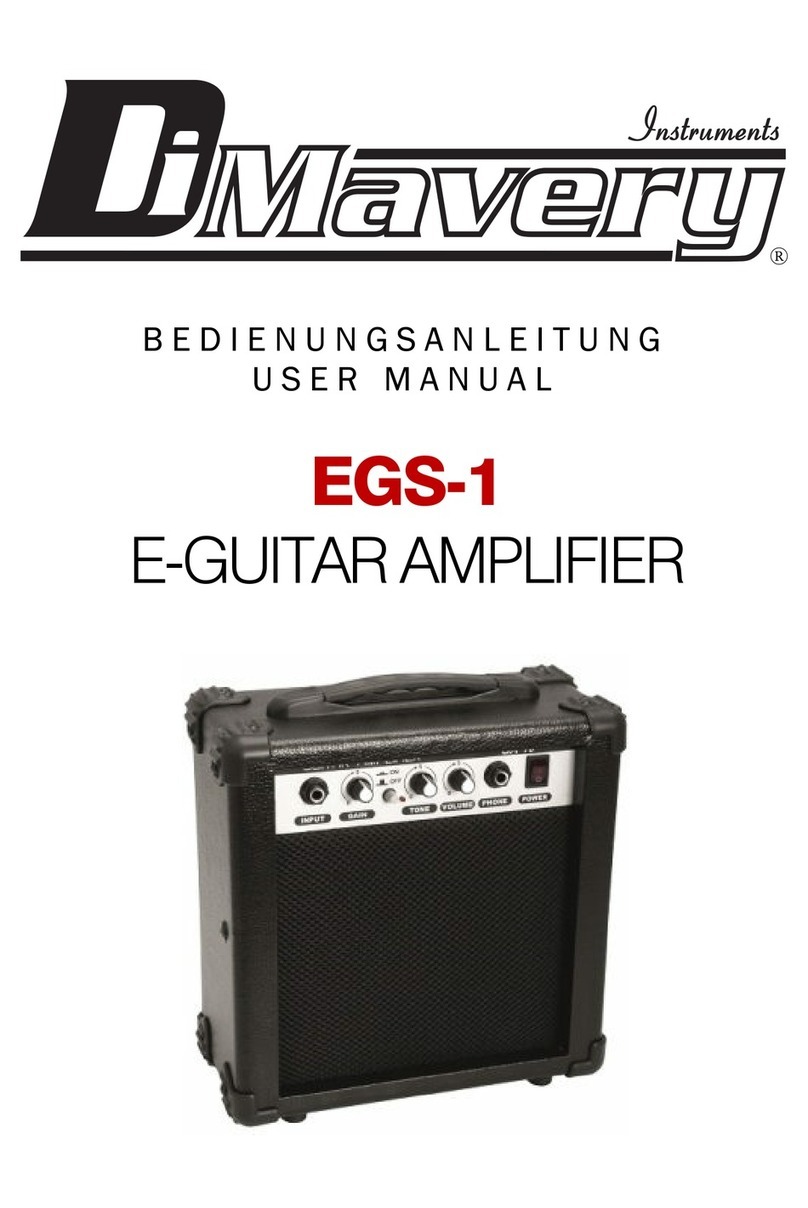 Dimavery EGS-1 User manual