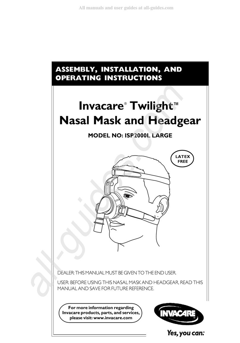 Invacare Twilight ISP2000L Large Assembly instructions