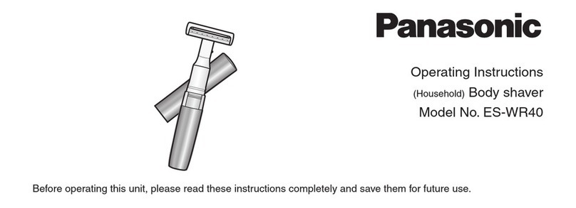 Panasonic ES-WR40 User manual