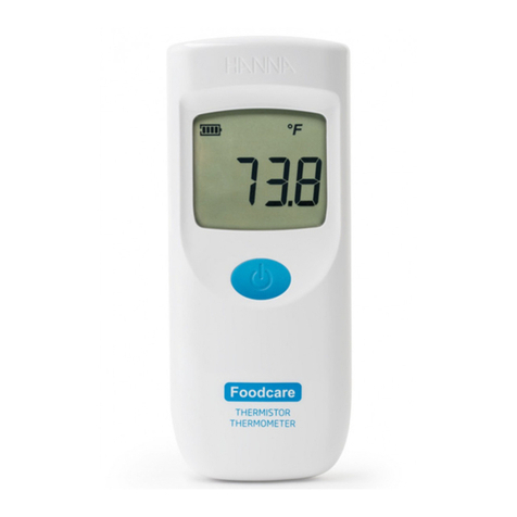 Hanna Instruments Foodcare HI 93501 User manual