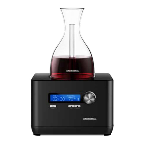 Gastroback Home Sommelier operating instructions