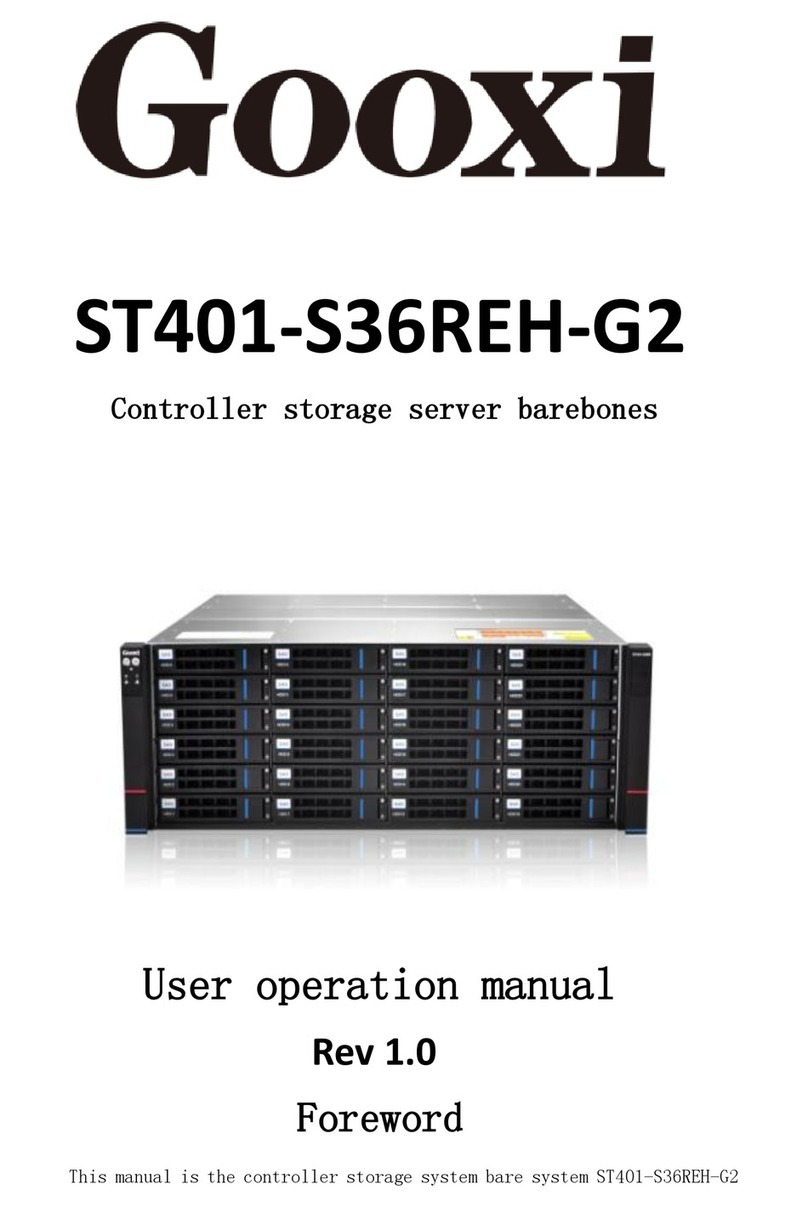 Gooxi ST401-S36REH-G2 Mounting instructions
