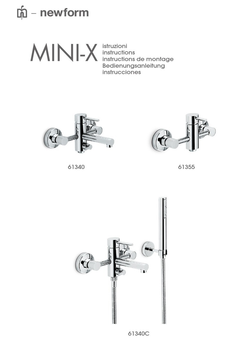 newform MINI-X Series User manual