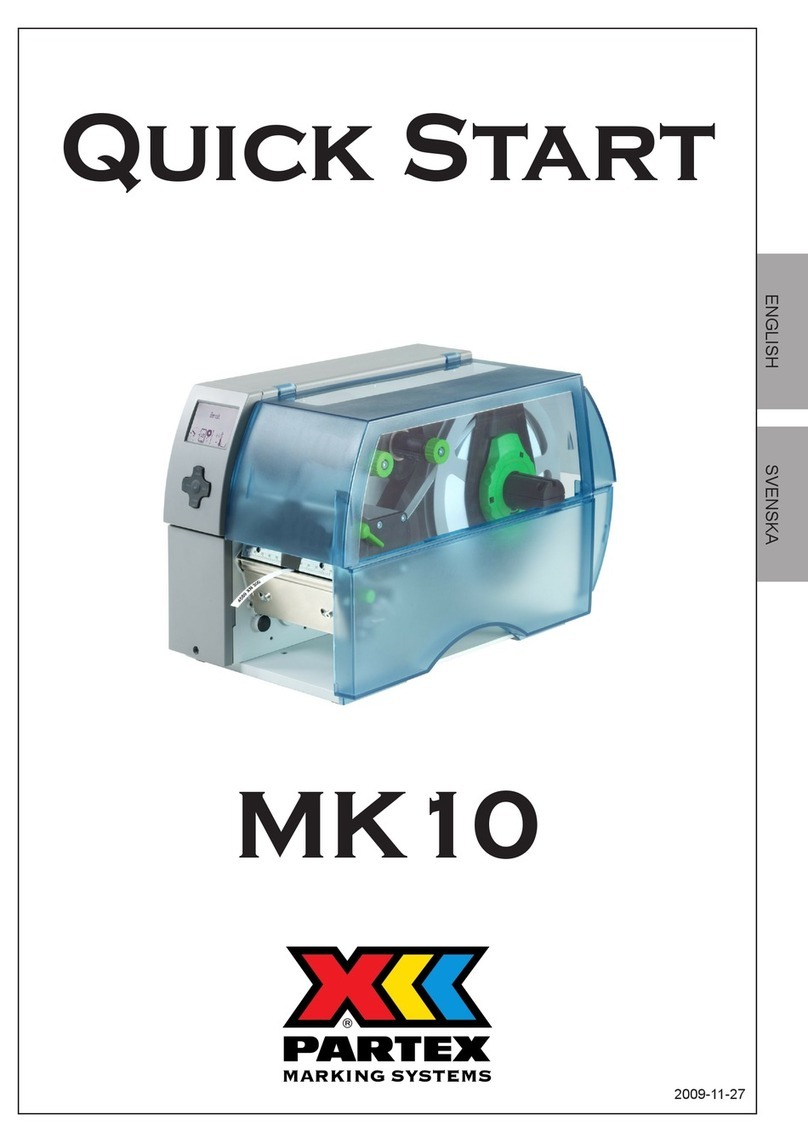 Partex MK10 User manual