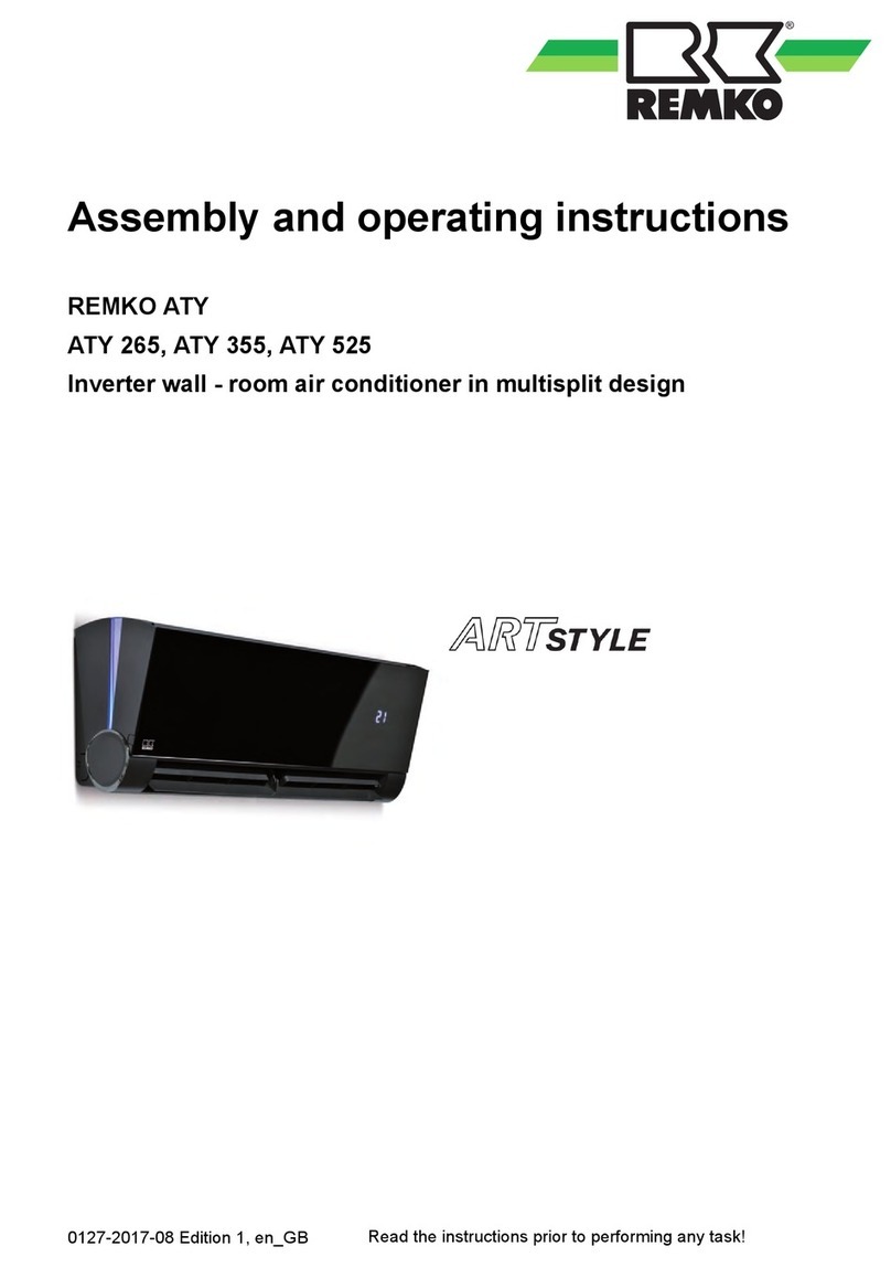 REMKO ATY Series User manual