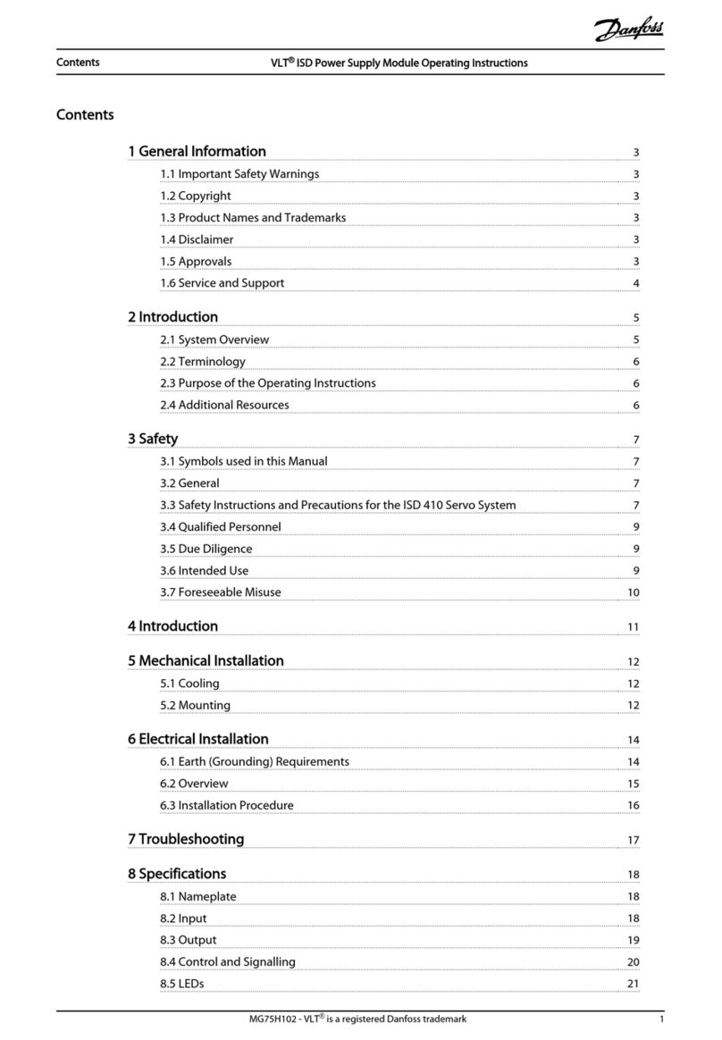 Danfoss VLT series operating instructions