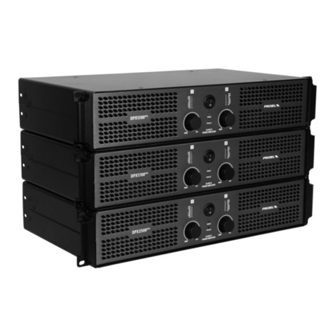 PROEL DPX1200PFC user manual