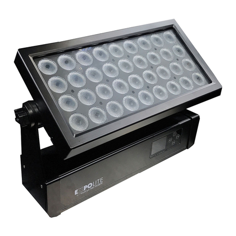 Expolite Tour-Cyc 540 RGBW Zoom User manual