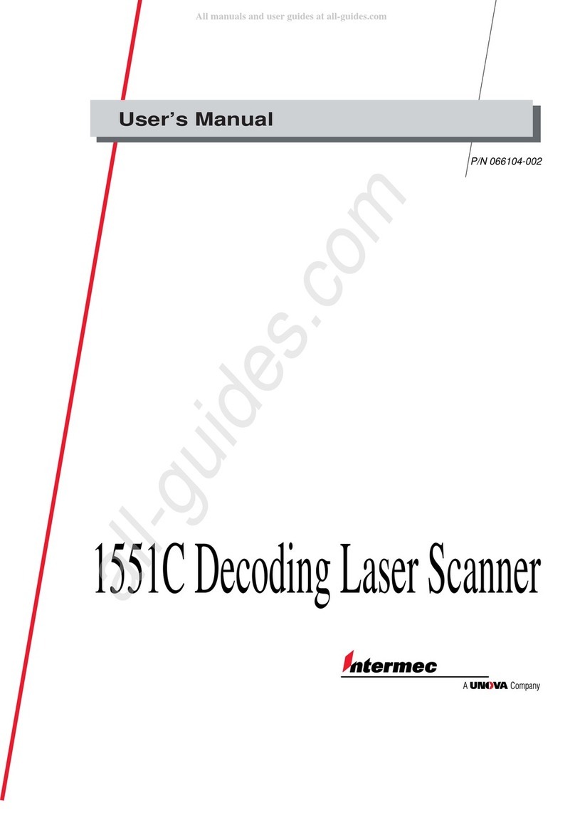 Unova Intermec 1551C user manual