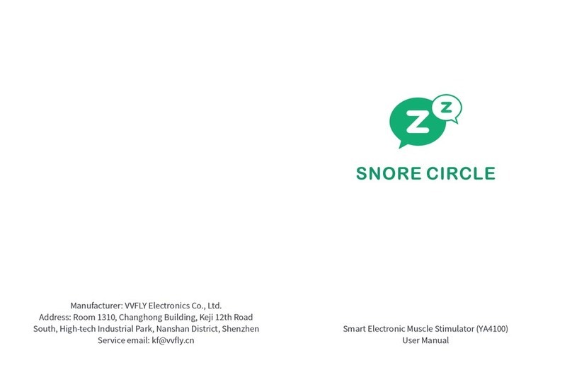 SNORE CIRCLE YA4100 user manual