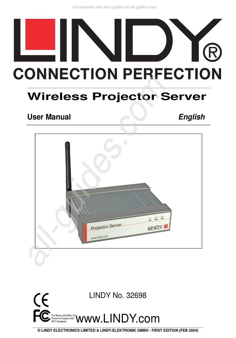 Lindy WPS-ZoomPro User manual