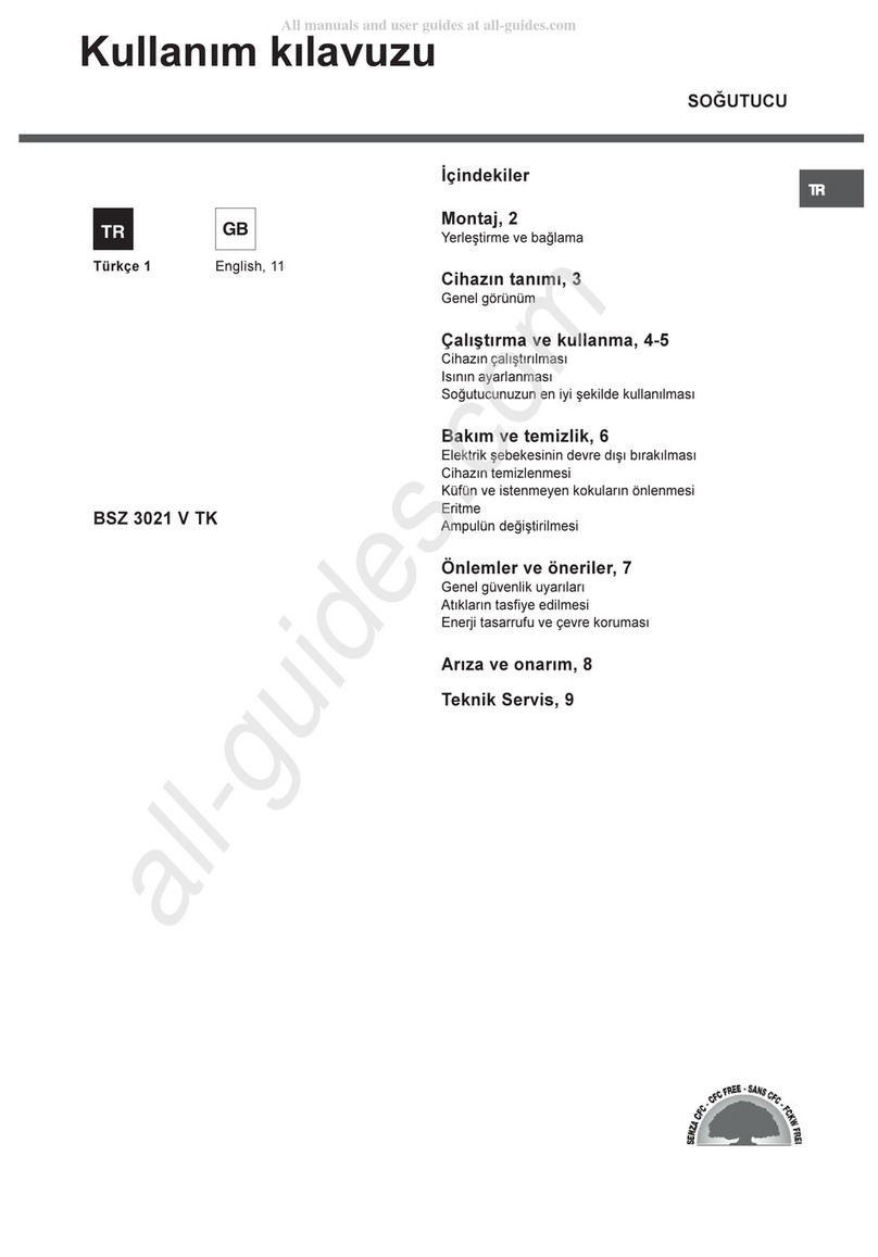 Hotpoint Ariston BSZ 30210 V TK User manual