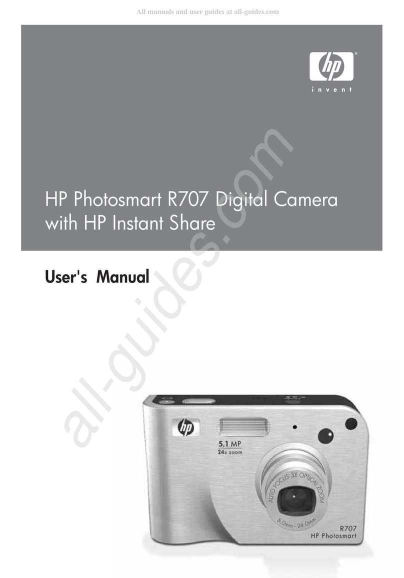 HP Photosmart R707 user manual