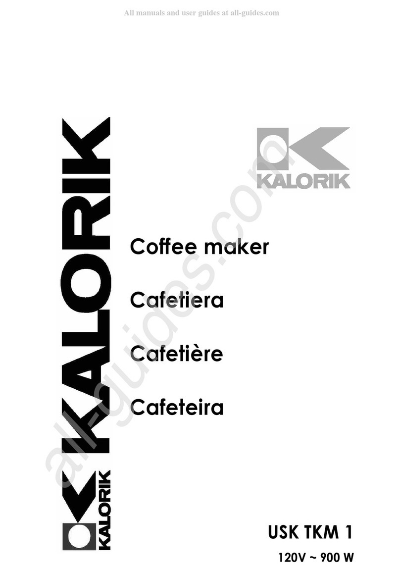 Kalorik USK TKM 1 User manual Kalorik USK TKM 1 User manual