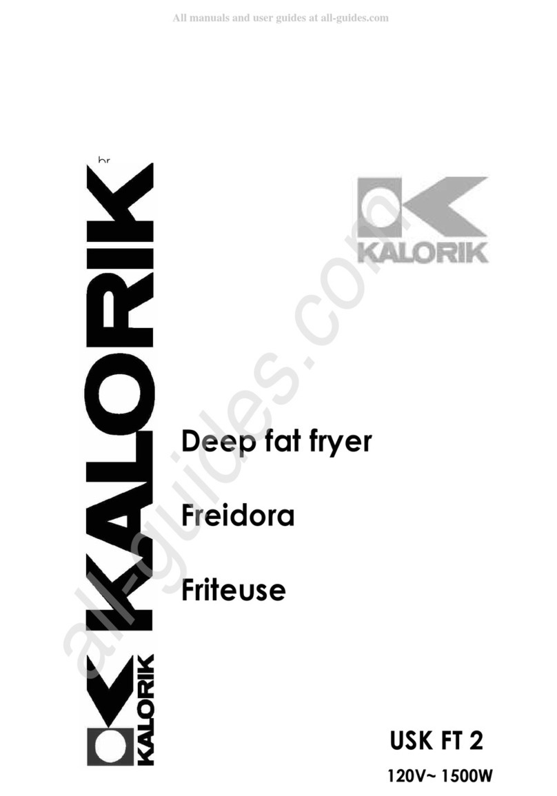 Kalorik USK FT 2 User manual