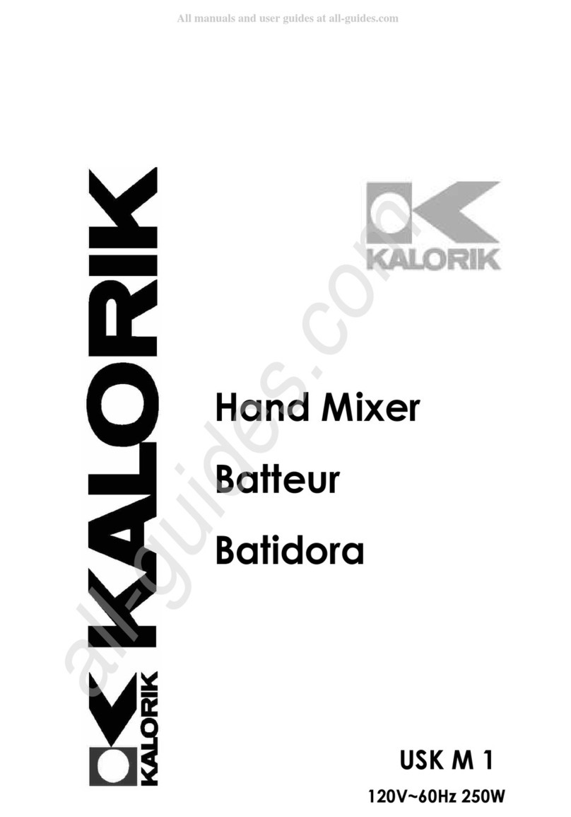Kalorik USK M 1 operating instructions
