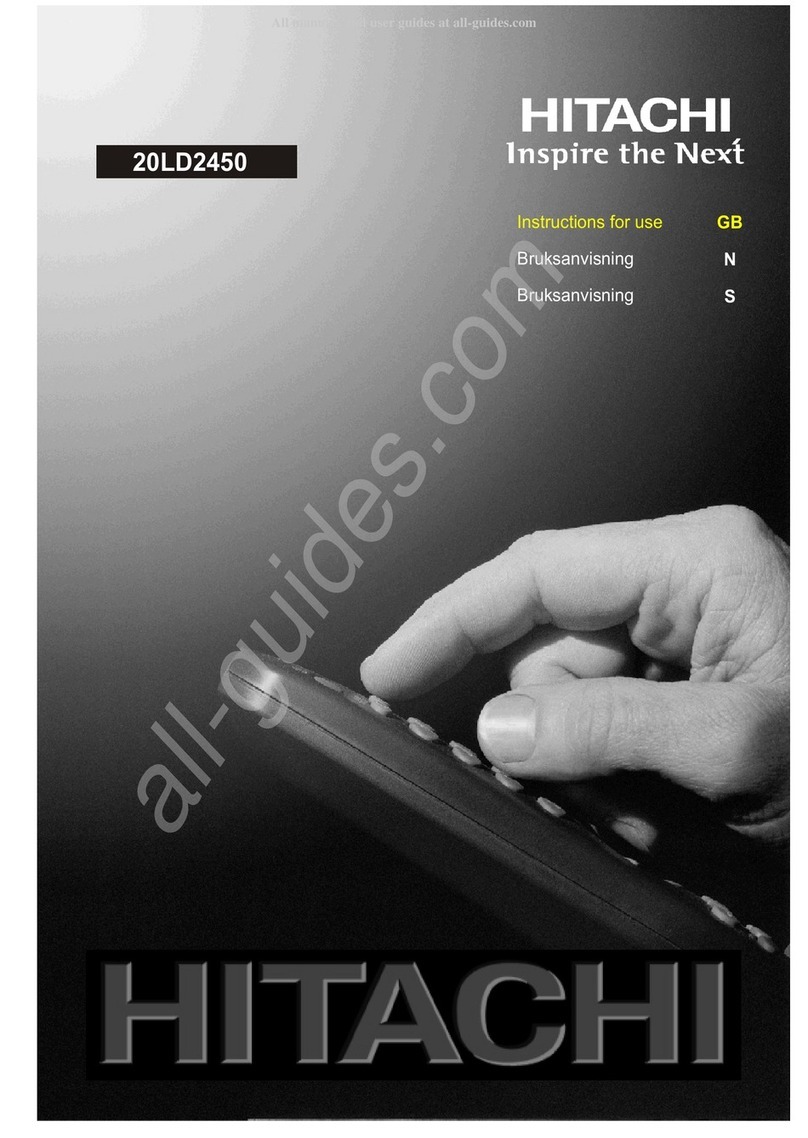 Hitachi 20LD2450 User manual