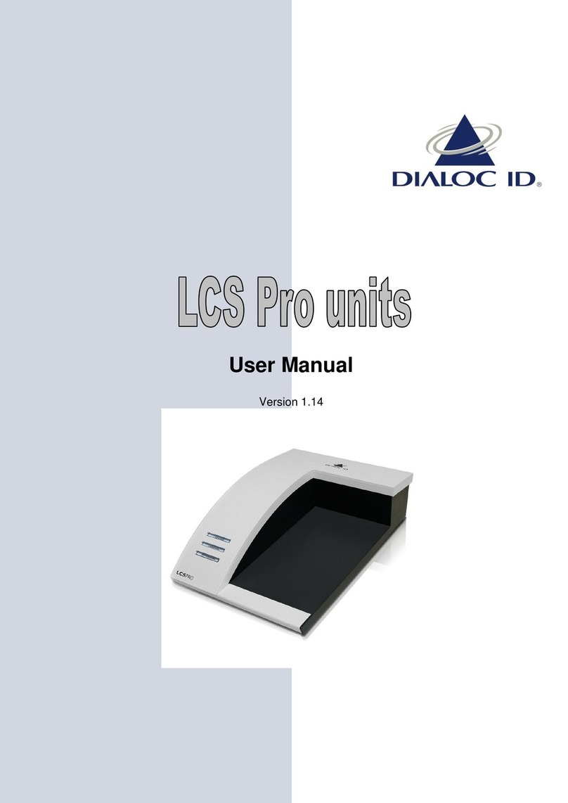 DIALOC LCS Pro Series user manual