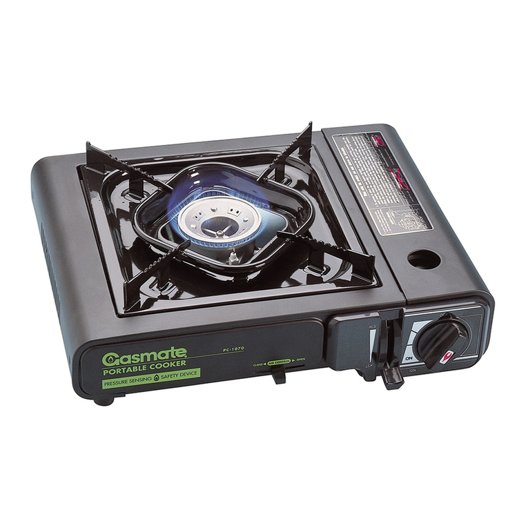 Gasmate PC1070 manual