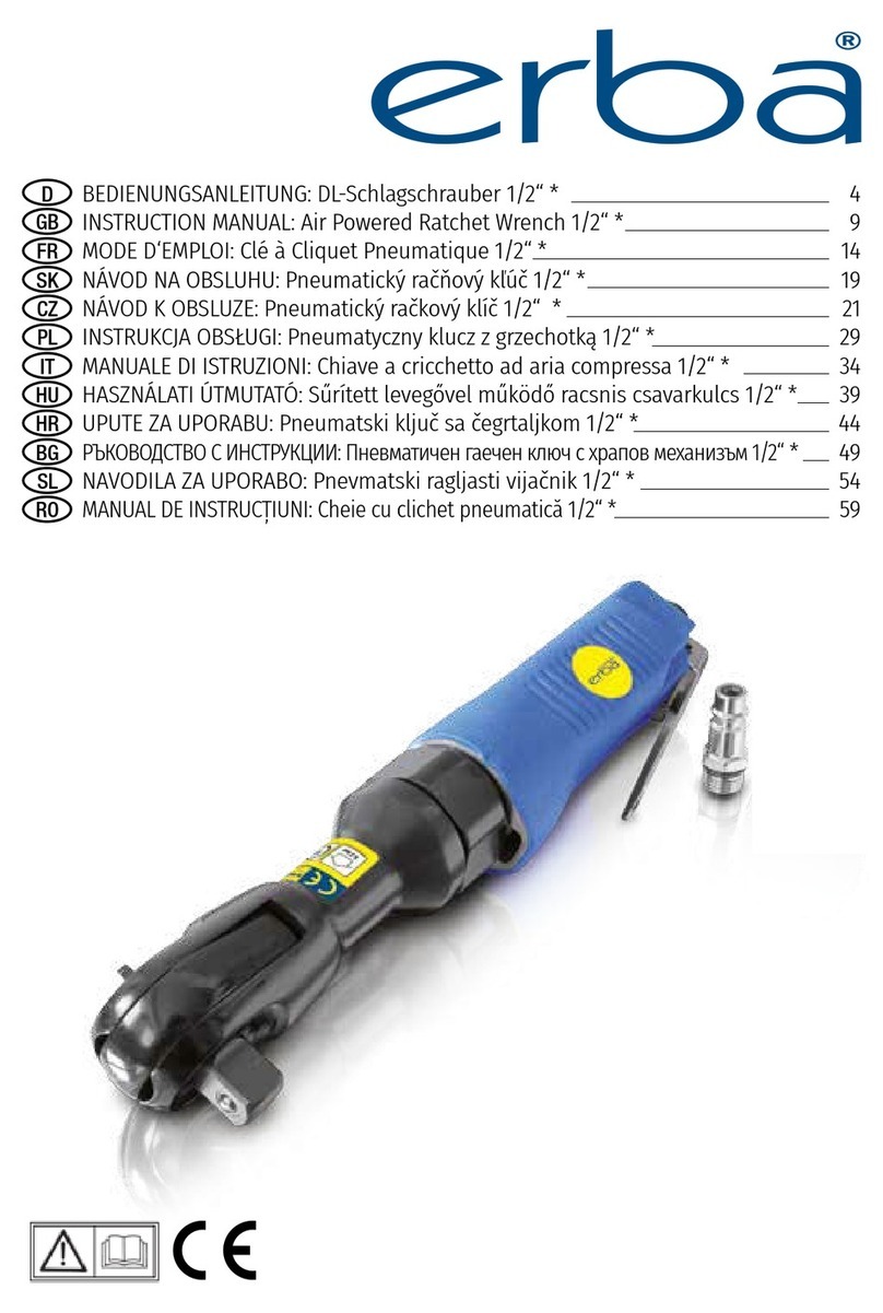 ERBA 18021 instruction manual