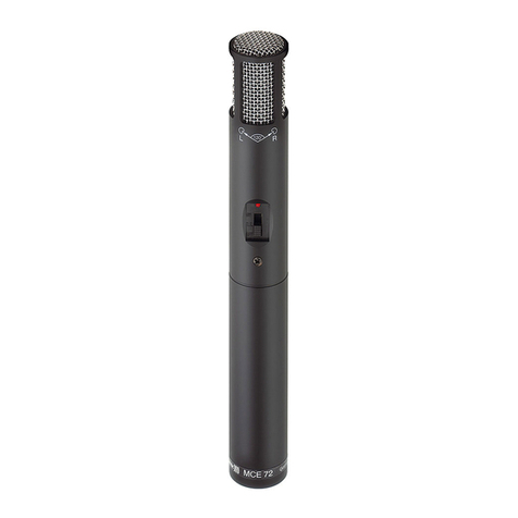 Beyerdynamic MCE 72 Series User manual