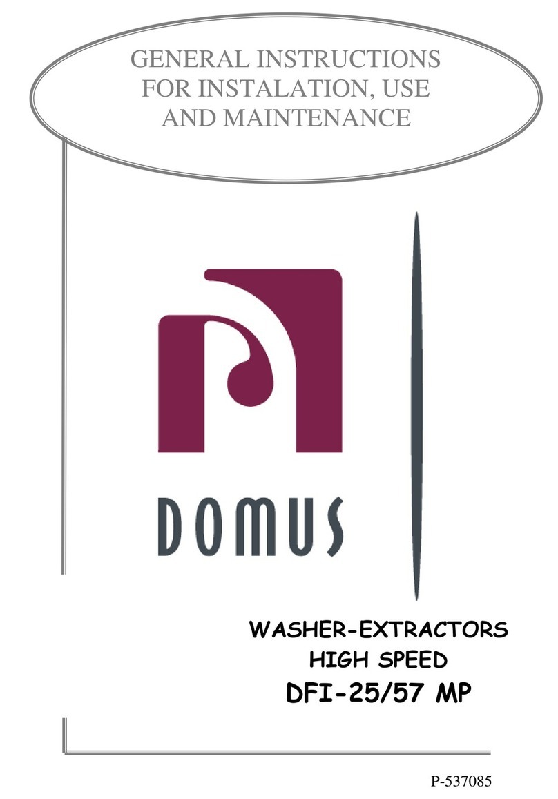 Domus DFI-25 MP GENERAL INSTRUCTIONS FOR INSTALATION, USE AND MAINTENANCE