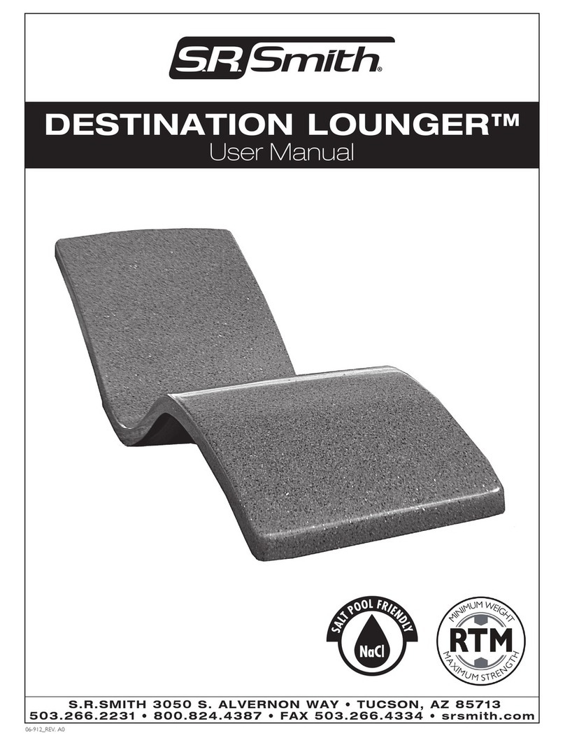 S.R.Smith DESTINATION LOUNGER user manual S.R.Smith DESTINATION LOUNGER user manual