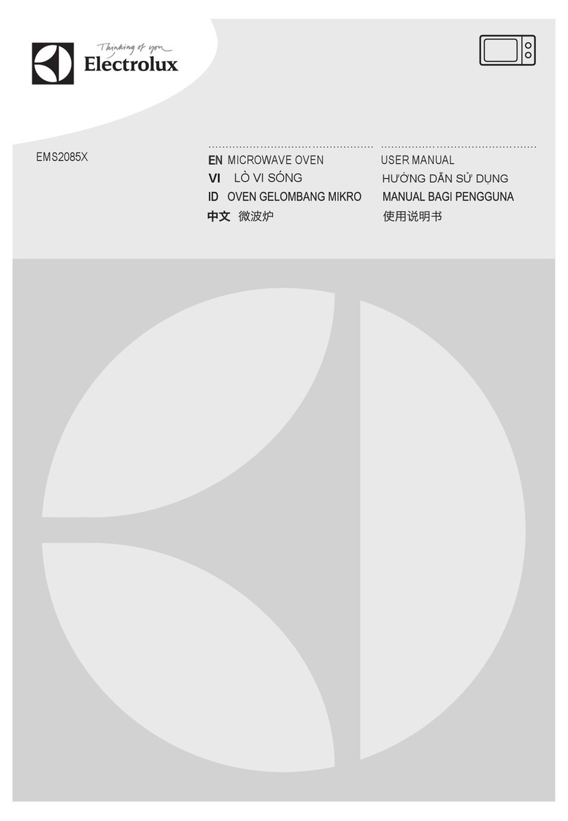 Electrolux EMS2085X User manual