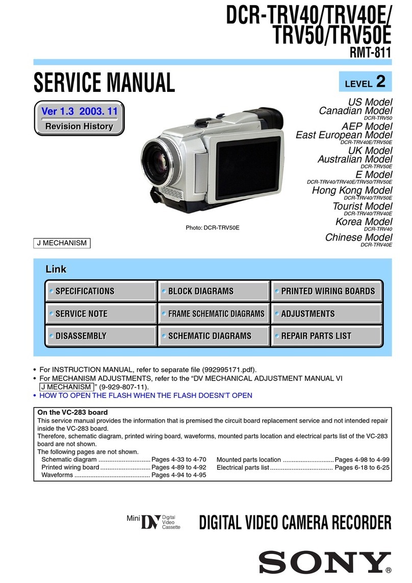Sony DCR-TRV40 User manual