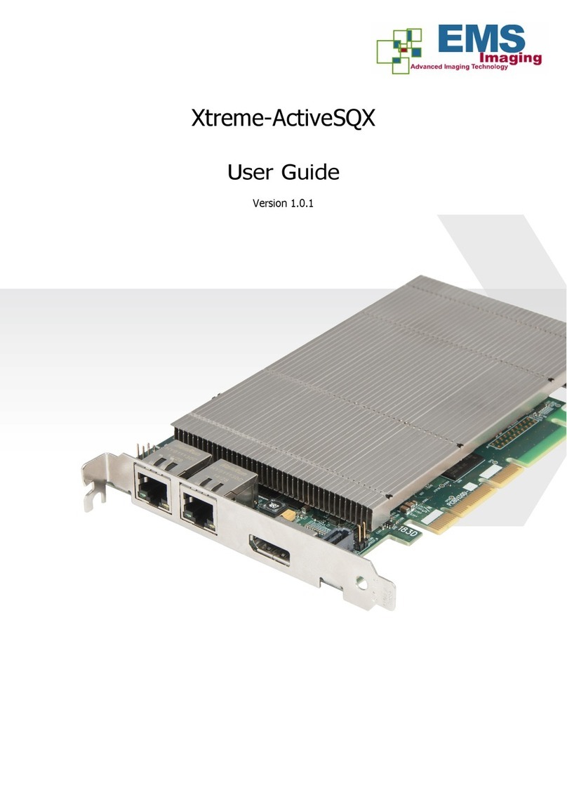 EMS Imaging Xtreme-ActiveSQX User manual EMS Imaging Xtreme-ActiveSQX User manual