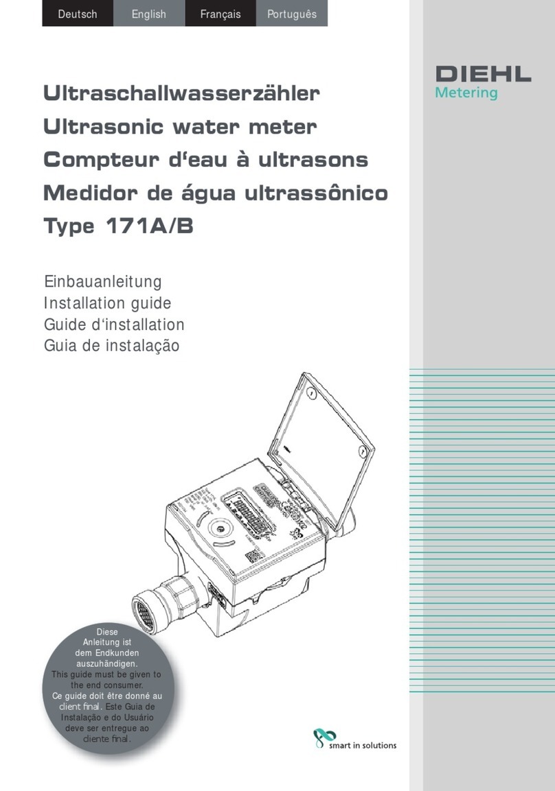 Diehl Metering HYDRUS 171A installation guide Diehl Metering HYDRUS 171A installation guide
