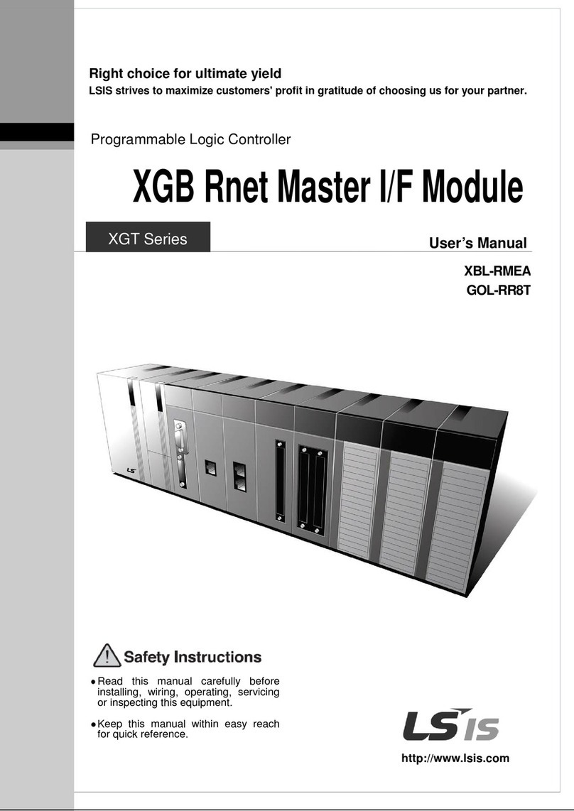 LSIS XGT Series User manual