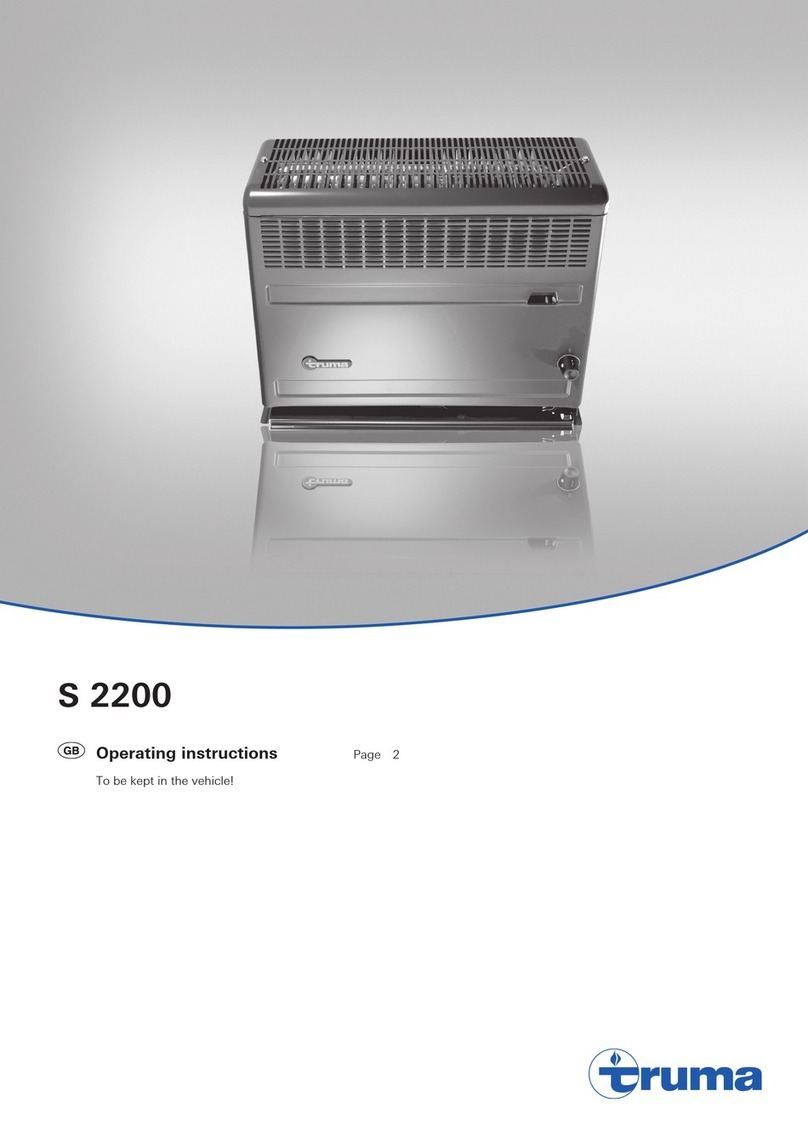 Truma S 2200 operating instructions Truma S 2200 operating instructions