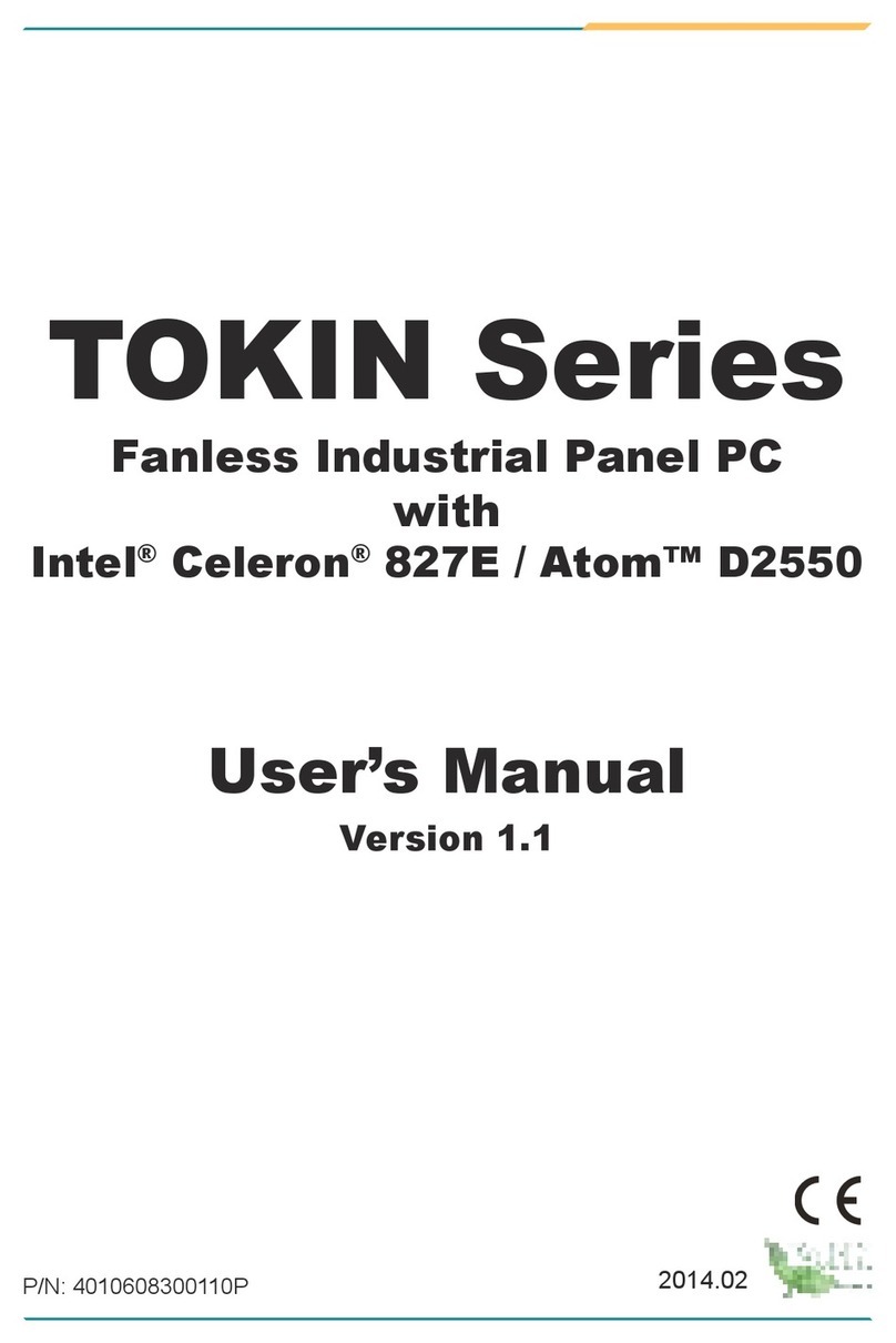 Arbor Technology Tokin Series User manual