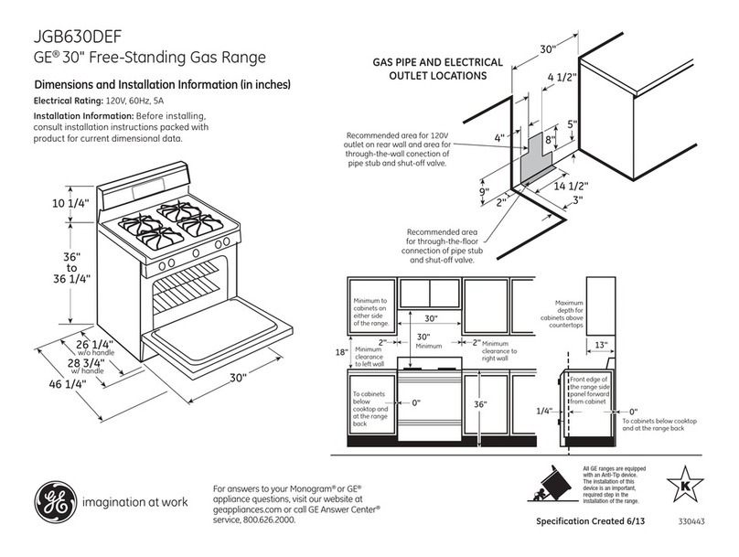 GE JGB630DEF Manual