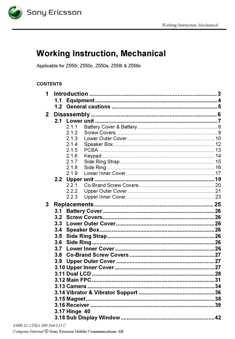 Sony Ericsson Z550c User manual