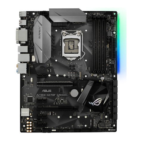 Asus STRIX H270F GAMING manual