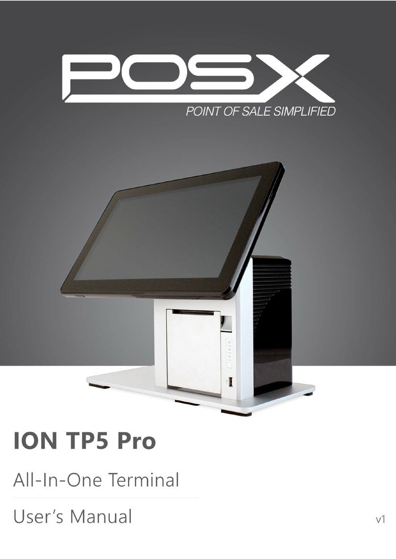 POS-X ION TP5 Pro user manual