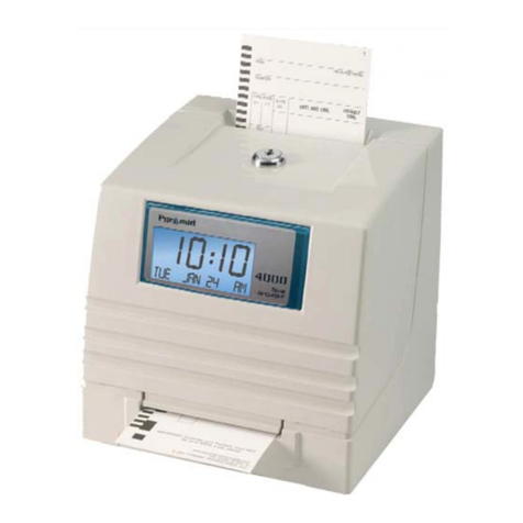 Pyramid 4000 Installation and operation instructions