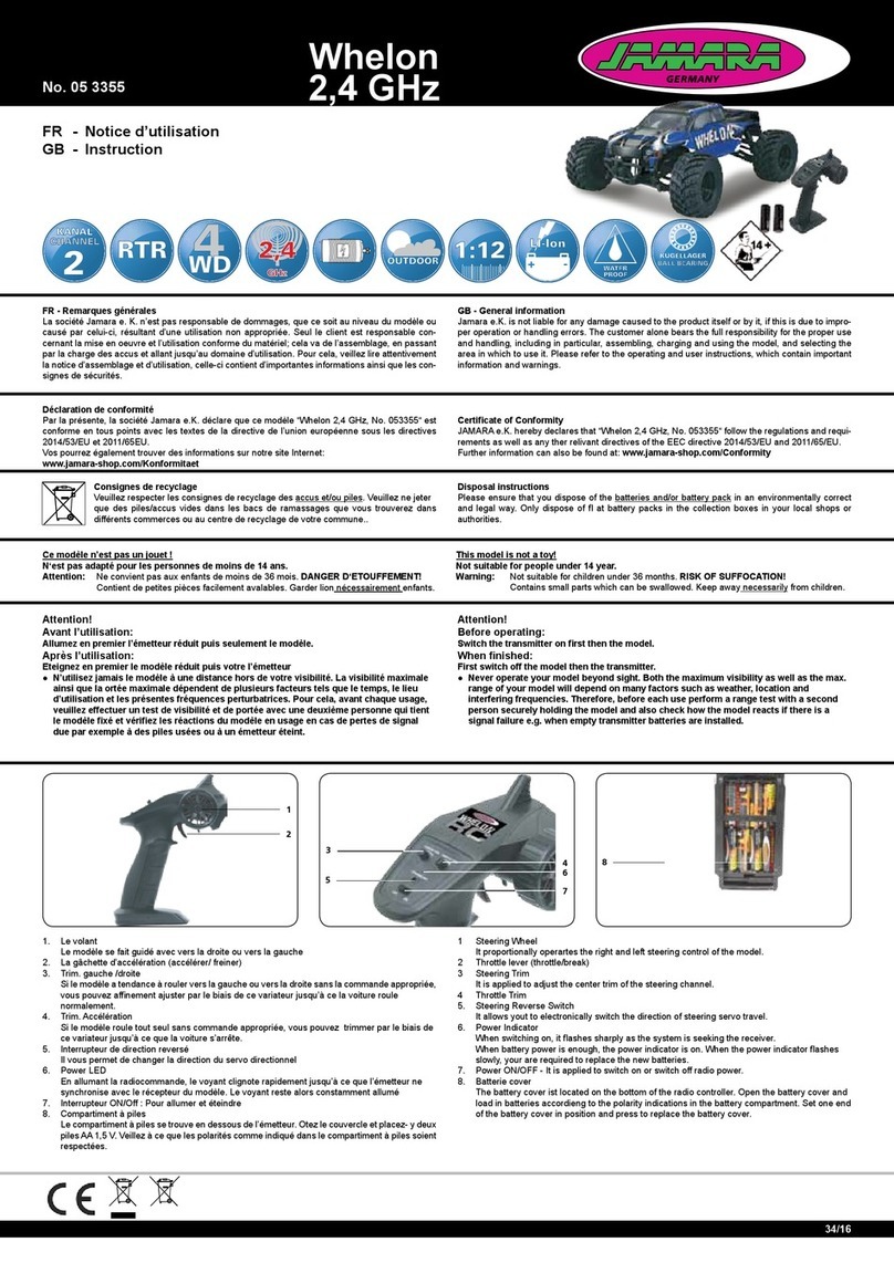 Jamara Whelon instruction manual