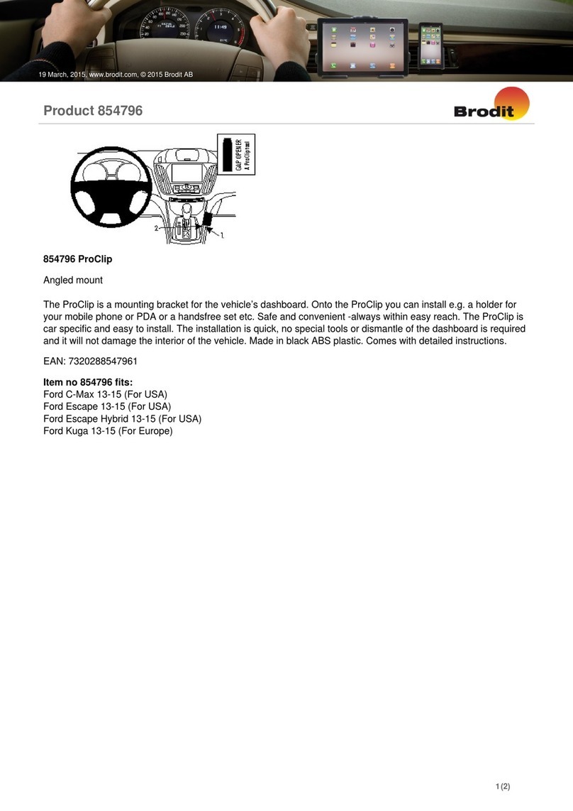 Brodit Proclip 854796 manual