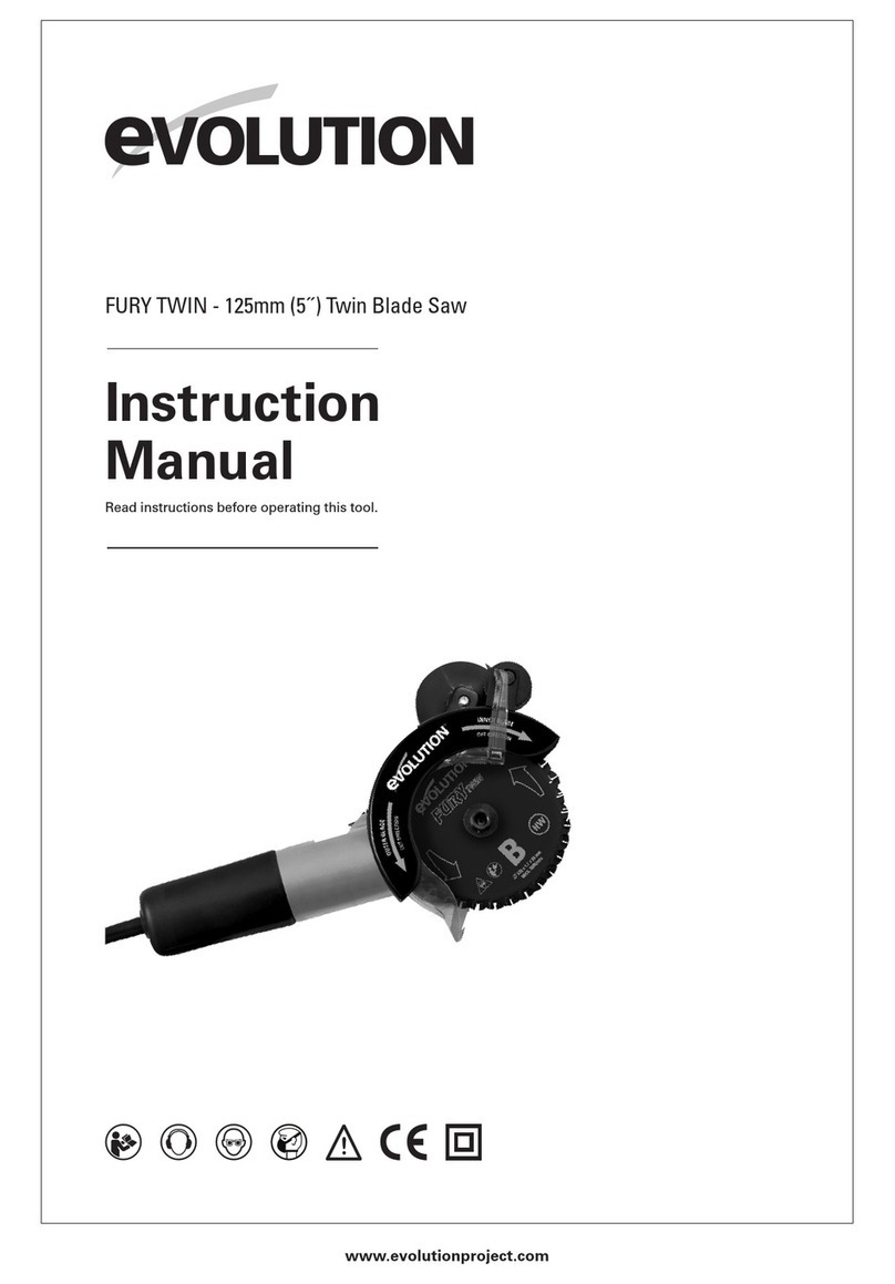 Evolution FURY TWIN Series User manual