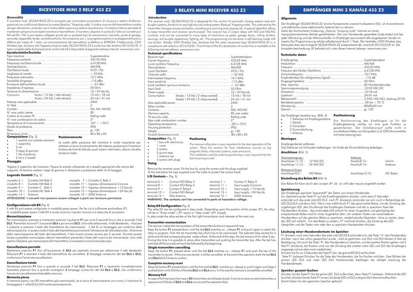 Erone 433 Z2 Series quick start guide