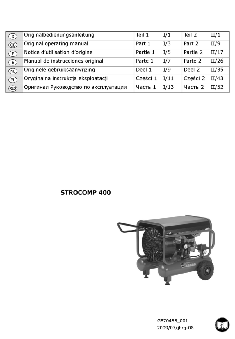 Strobl STROCOMP 400 Original operating manual