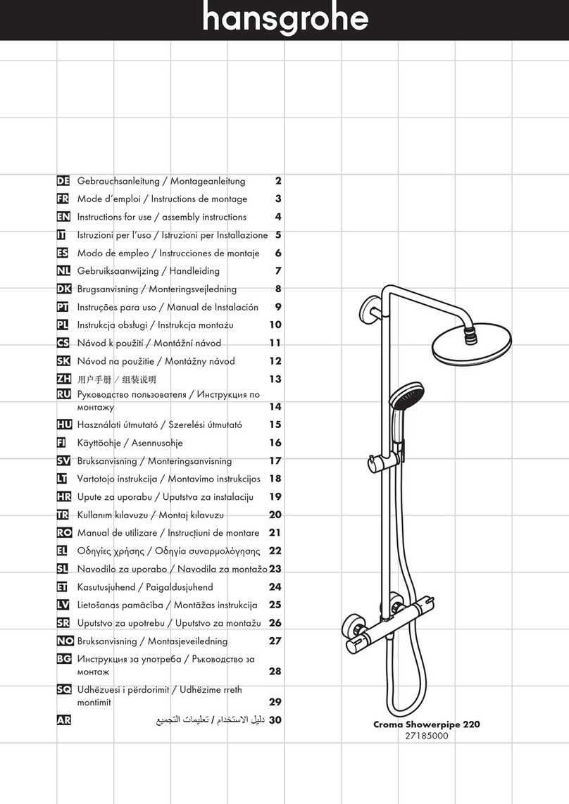 Hans Grohe Croma Showerpipe 220 Manual