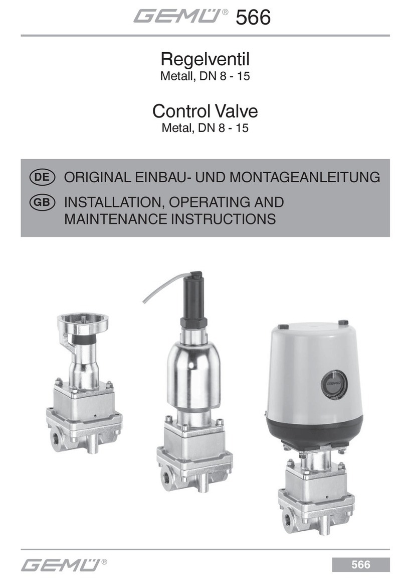 Gemu 566 Assembly instructions
