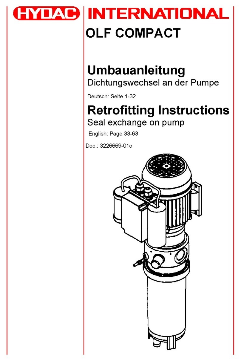 Hydac OLF Compact Retrofitting Instructions