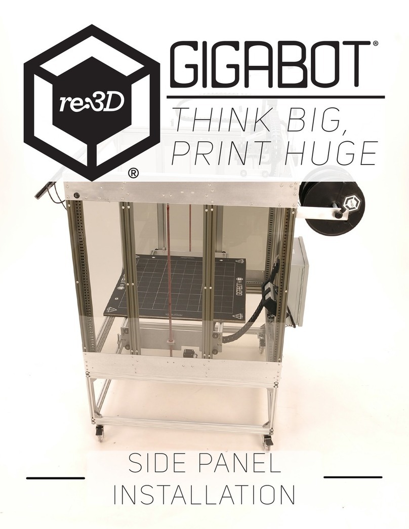 re:3D Gigabot installation instructions re:3D Gigabot installation instructions