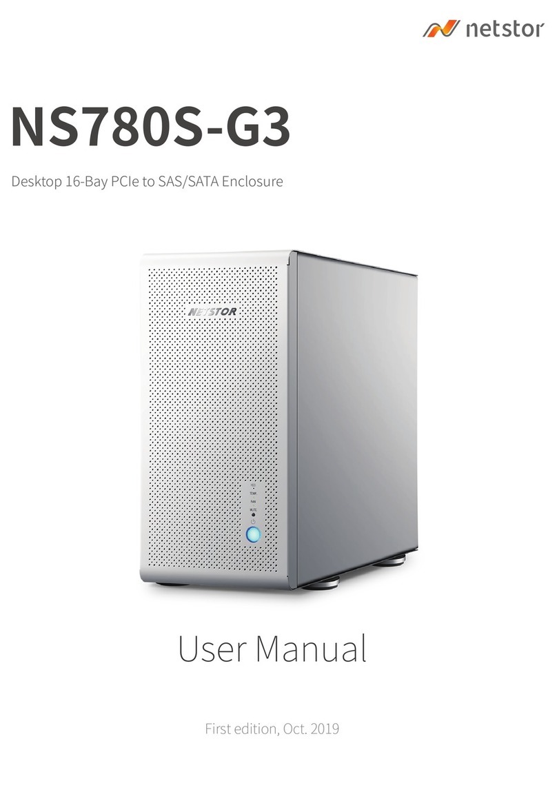 Netstor NS780S-G3 User manual